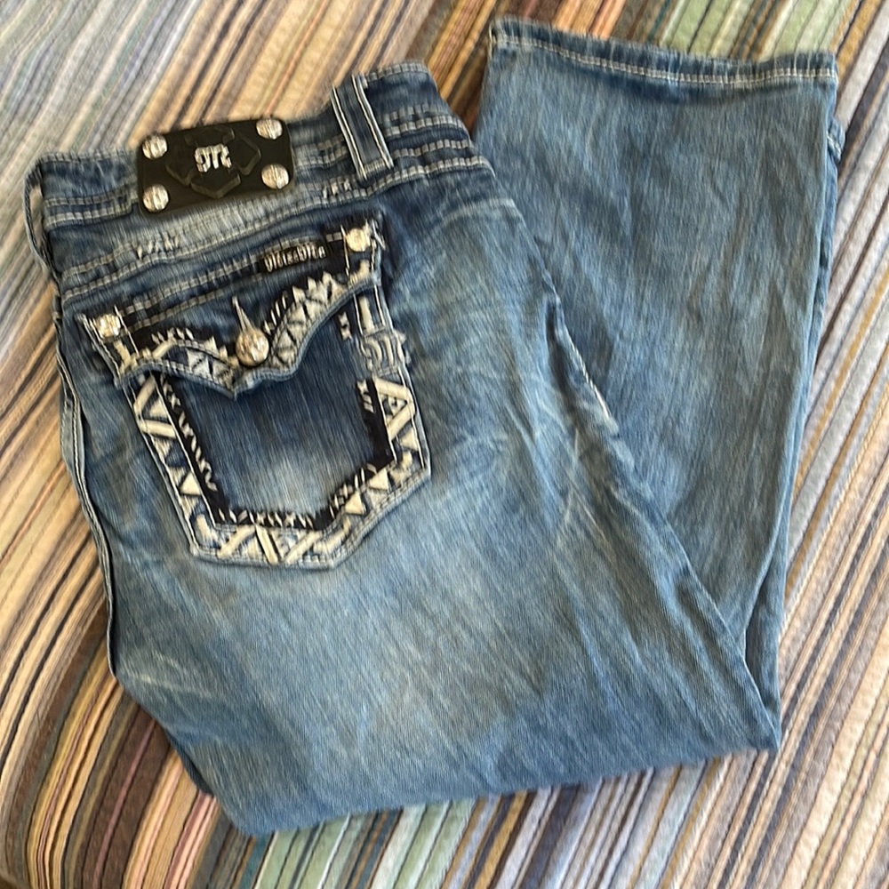 Miss Me cropped pant